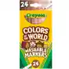 Crayola® Colors of the World™ Washable Fine Line Markers