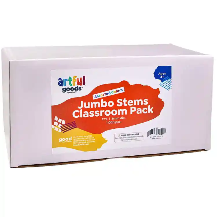 "Artful Goods® Stems Classroom Pack, 12"" Jumbo"