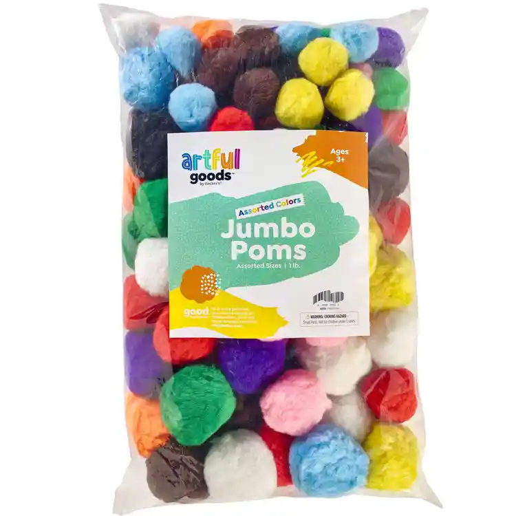 Artful Goods® Jumbo Pom Poms