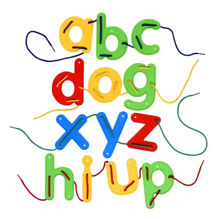 Lacing Letters, Upper & Lowercase