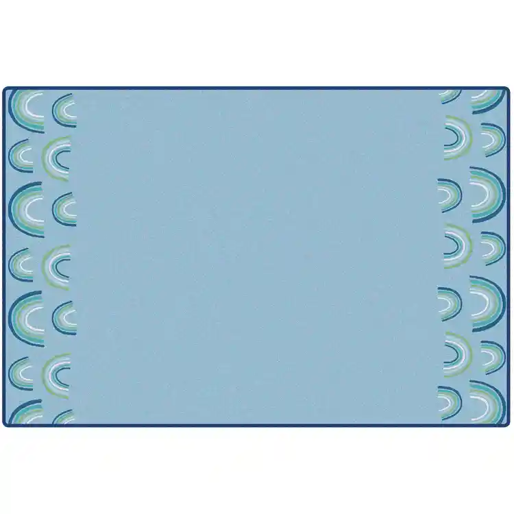 KIDSoft™ Rainbows End Rug, Soft Colors