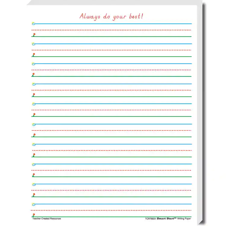 Smart Start 1-2 Writing Paper