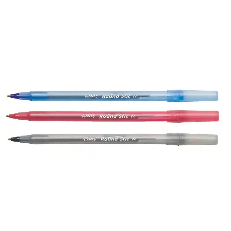 Bic® Medium Point Round Stic® Pens