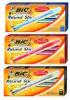 Bic® Medium Point Round Stic® Pens